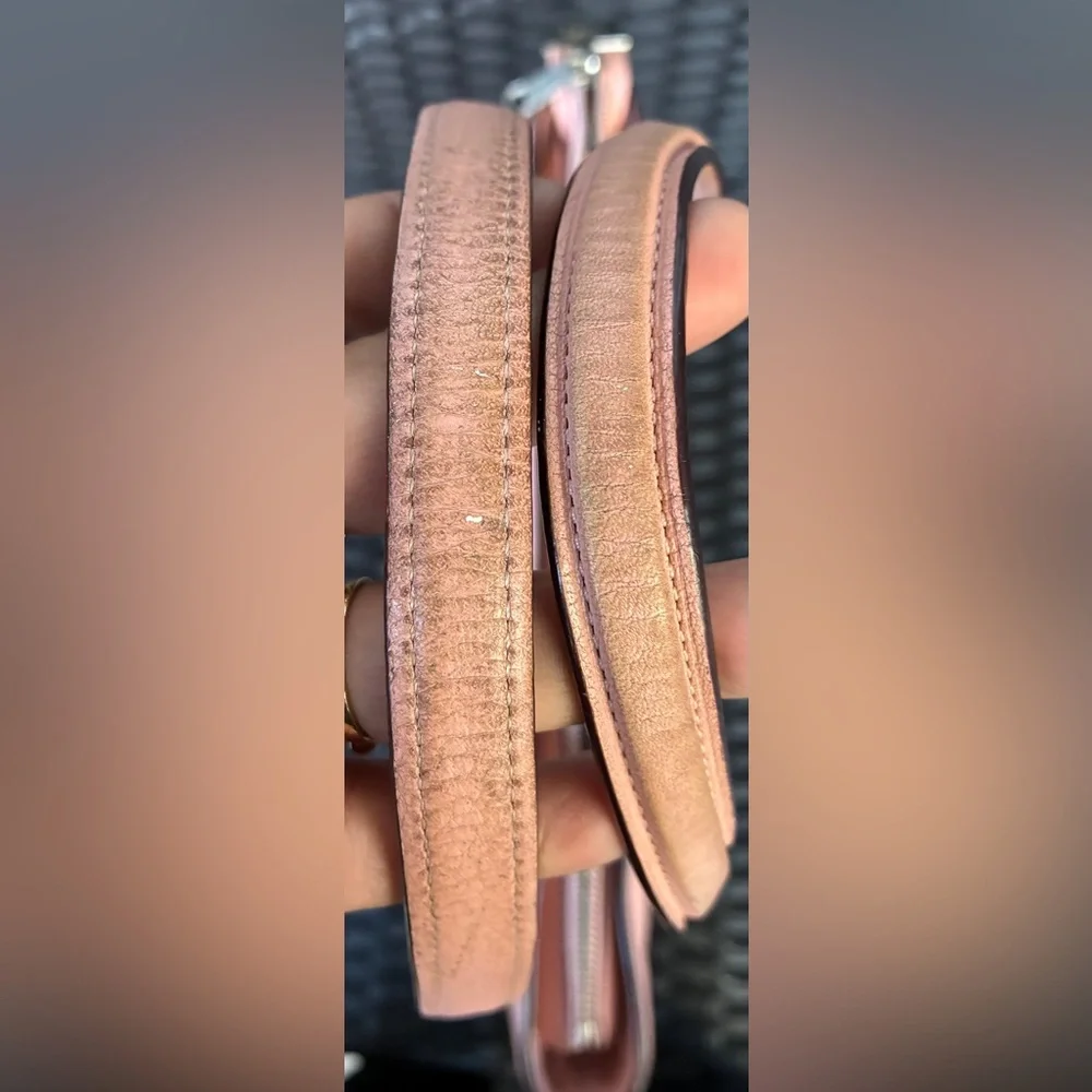 COACH Pink Bag.Leather Pink Bag. - Picture 13 of 14